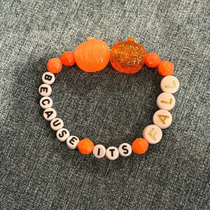 Because It’s Fall Friendship Bracelet